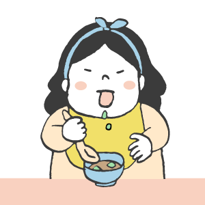 偏食の子供